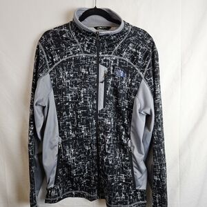 Jordan Black and Gray Performance Jacket